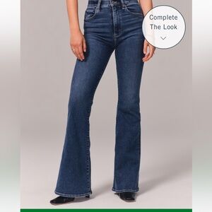 Abercrombie & Fitch Ultra High Rise Kick Flare